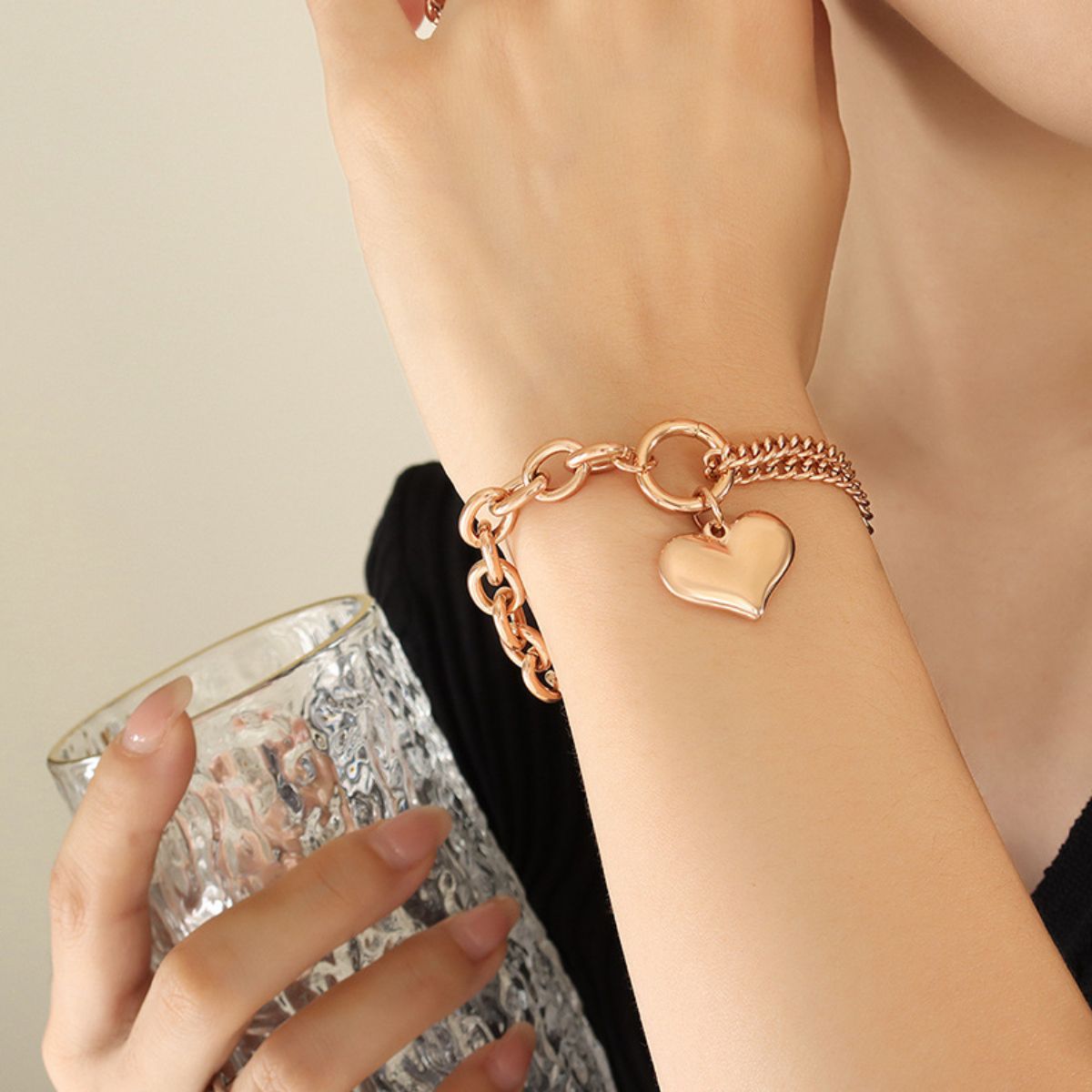 honeybee Mumford's Half Chunky Chain Bracelet