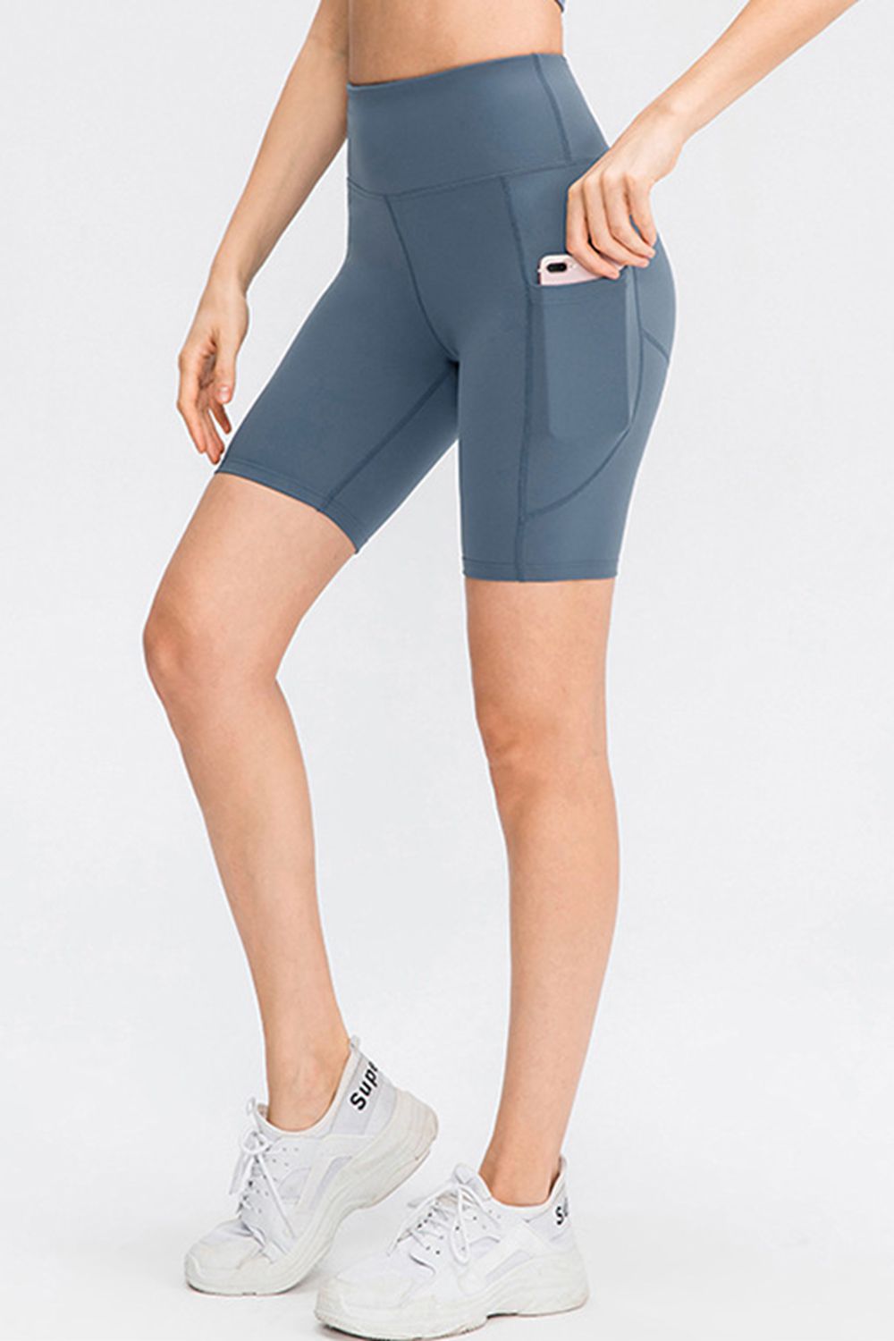 Honeybee Mumford's Wide Waistband Sports Shorts with Pockets