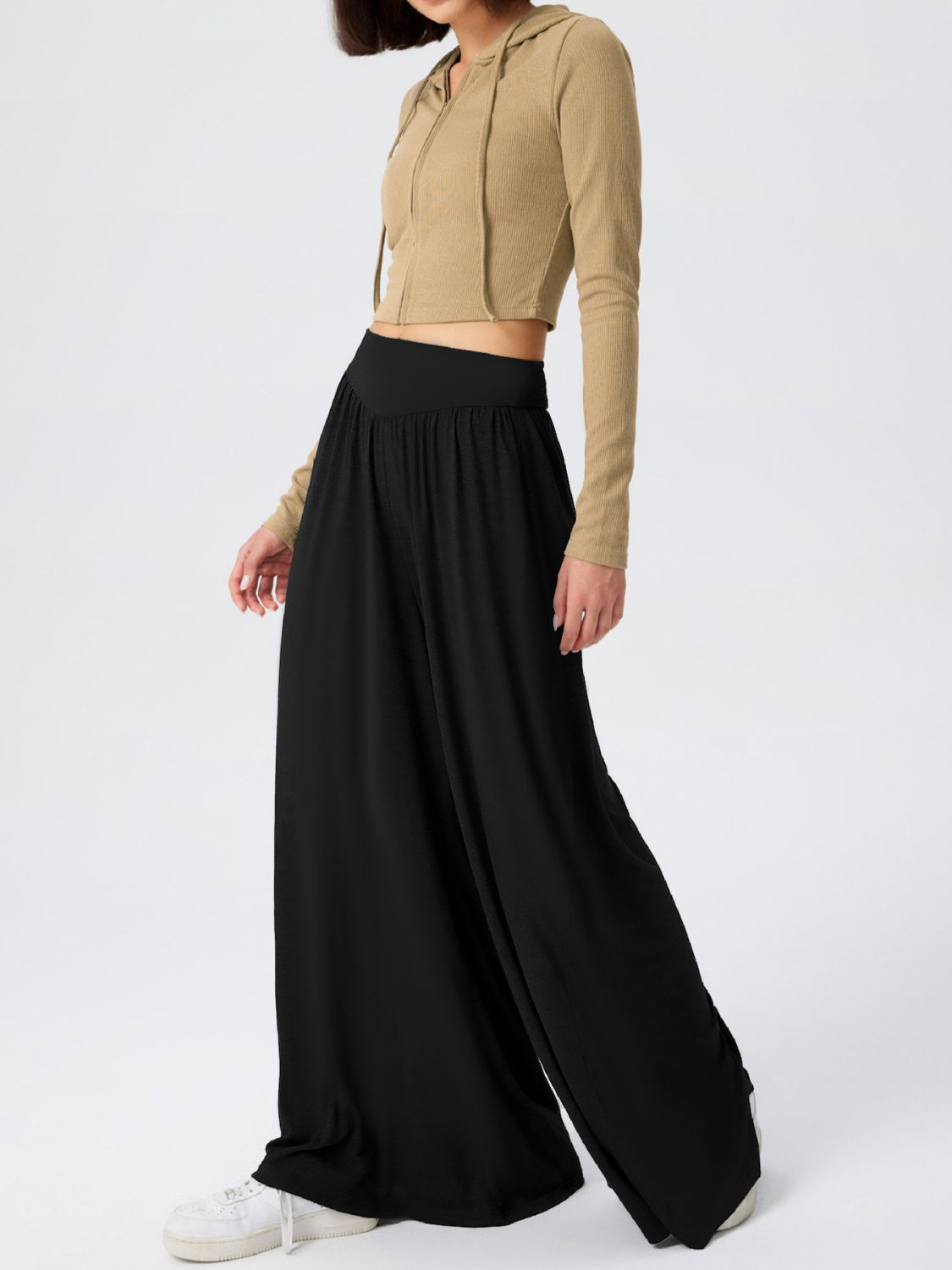 Honeybee Mumford's High Waist Wide Leg Pants