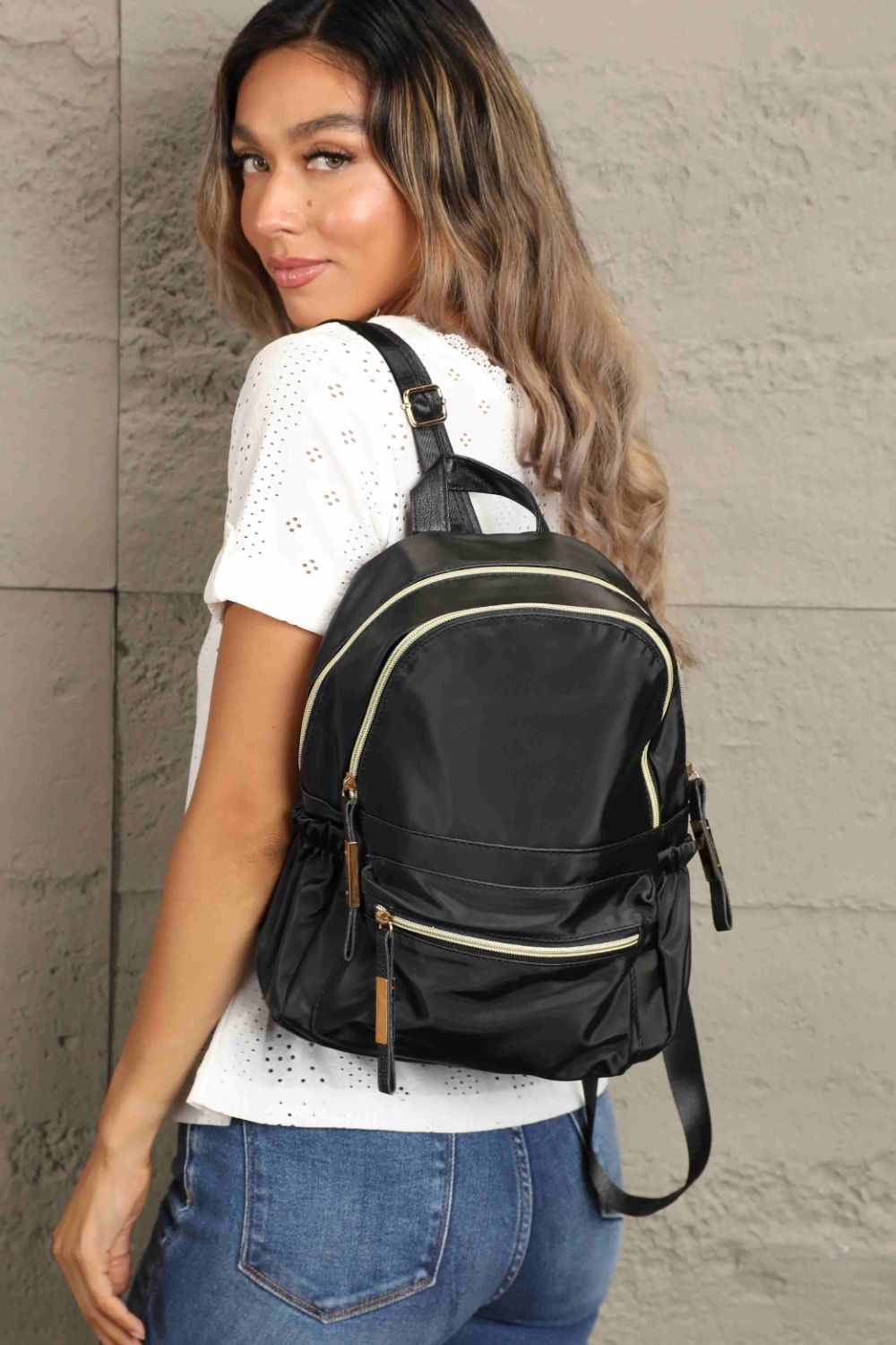 honeybee Mumford's Oxford Cloth Backpack