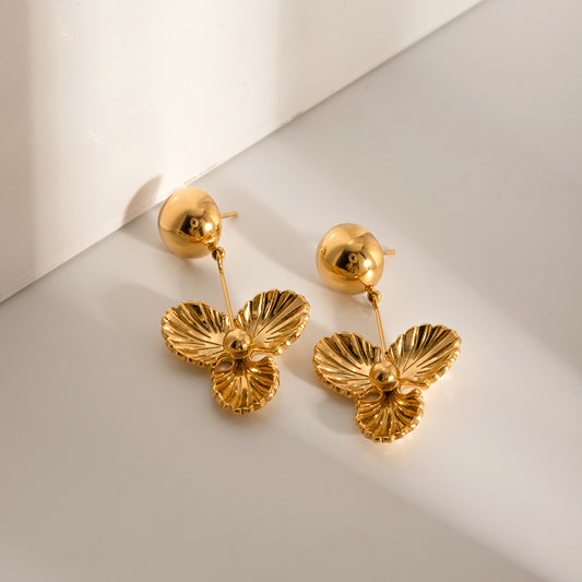 honeybee Mumford's Flower Dangle Earrings