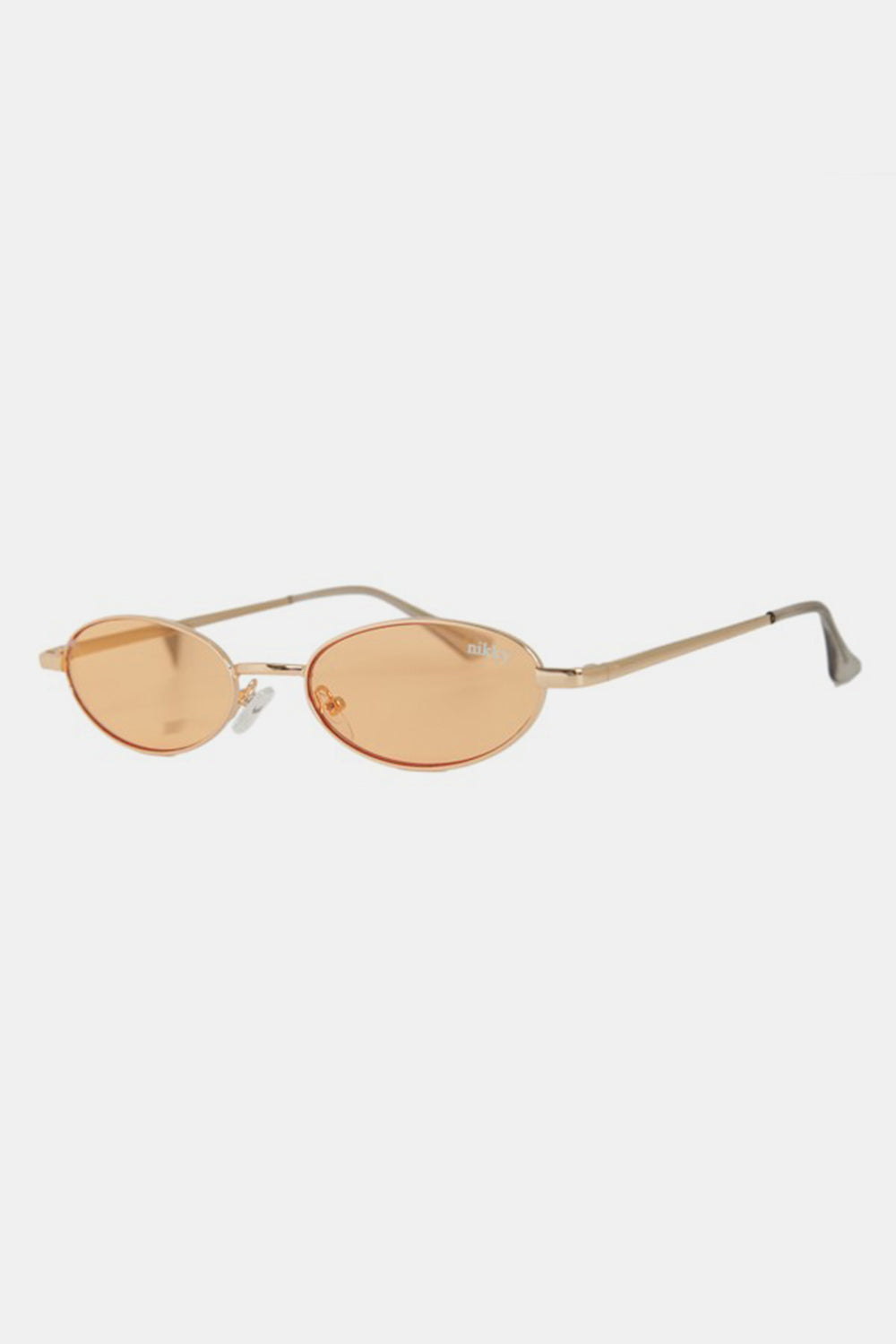 Honeybee Mumford's Nicole Lee Metal Frame Finley Oval Sunglasses