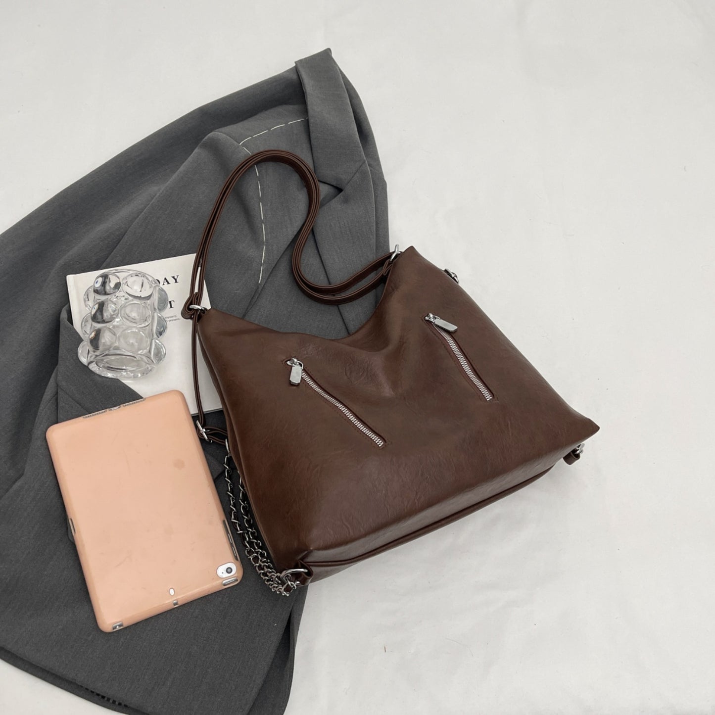 Honeybee Mumford's Leather Tote Bag