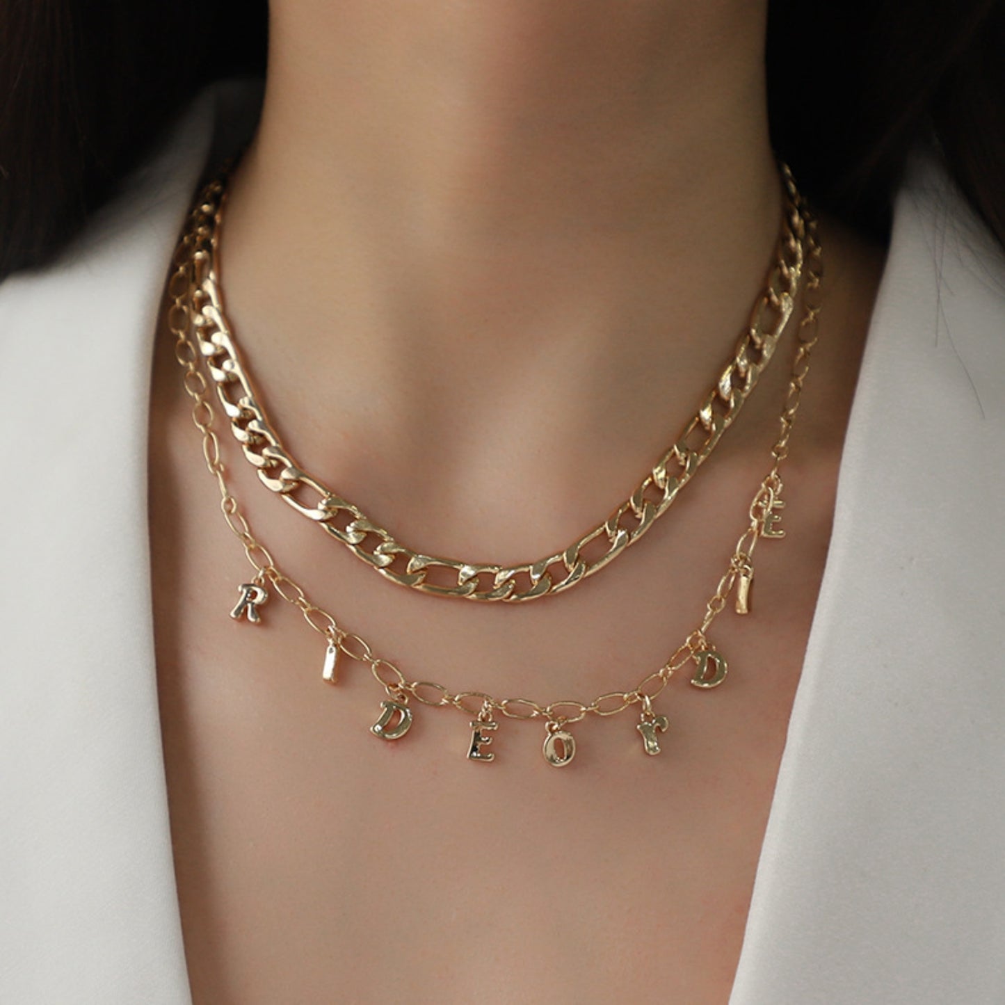 Honeybee Mumford's Double-Layered Necklace