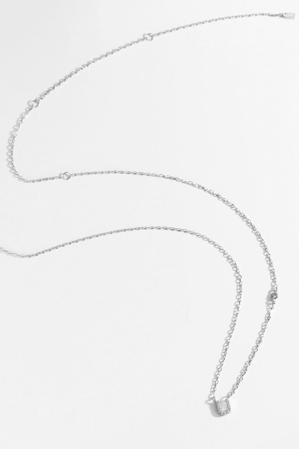 Honeybee Mumford's Q To U Sterling Silver Necklace