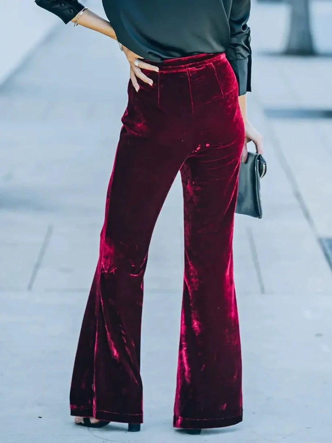 Honeybee Mumford's High Waist Flare Pants