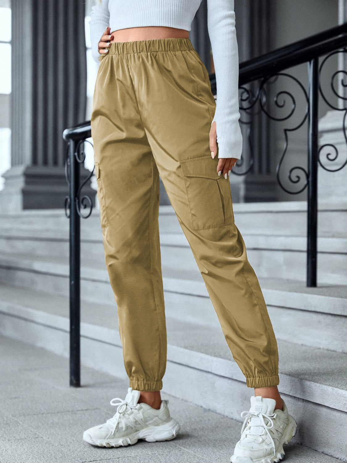 Honeybee Mumford's High Waist Joggers with Pockets