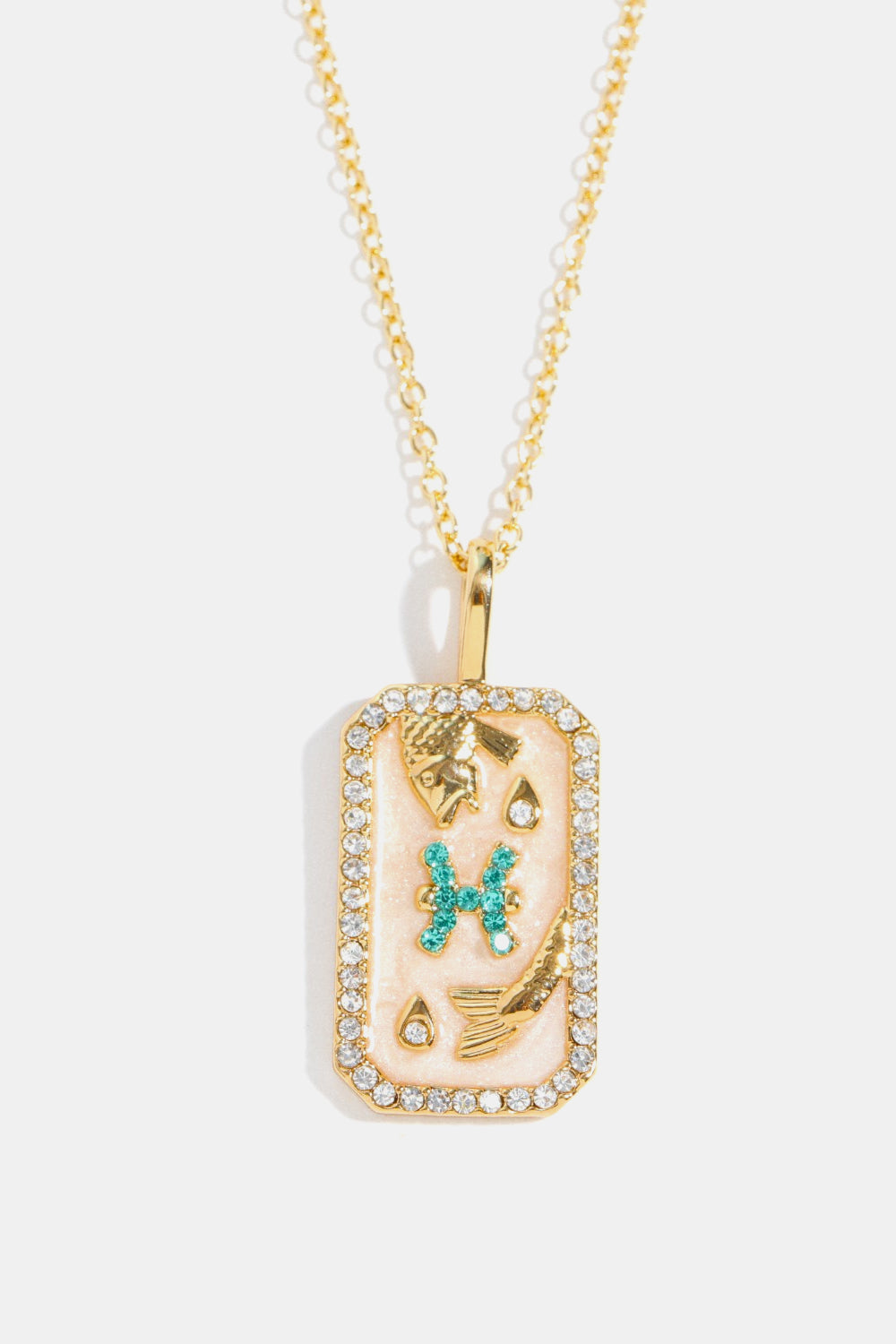 Honeybee Mumford's Rhinestone Zodiac and Constellation Pendant Necklace