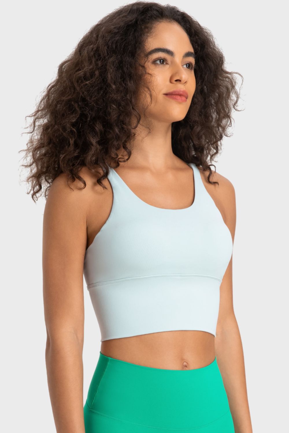 Honeybee Mumford's Crisscross Back Ladder Detail Sports Bra