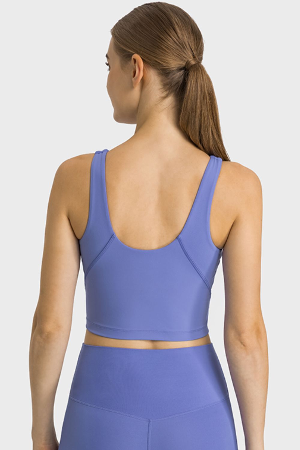 Honeybee Mumford's Feel Like Skin Highly Stretchy Cropped Sports Tank