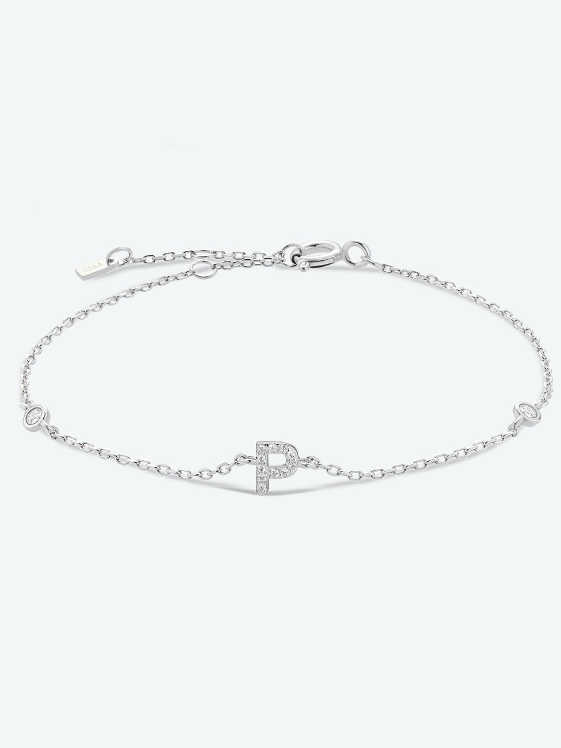 Honeybee Mumford's L To P Sterling Silver Bracelet