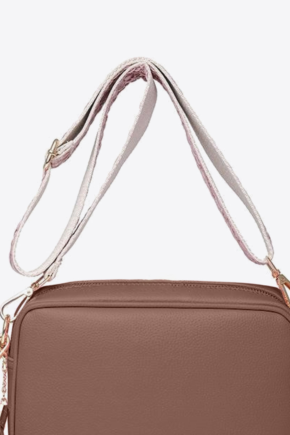 Honeybee Mumford's Leather Tassel Crossbody Bag