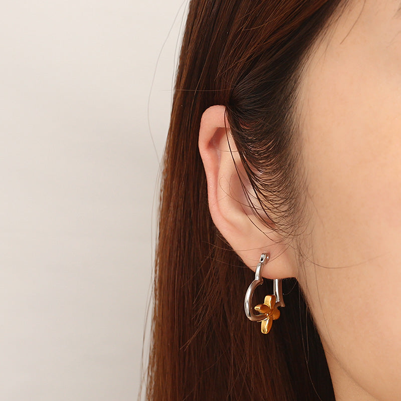 honeybee Mumford's Heart & Butterfly Earrings