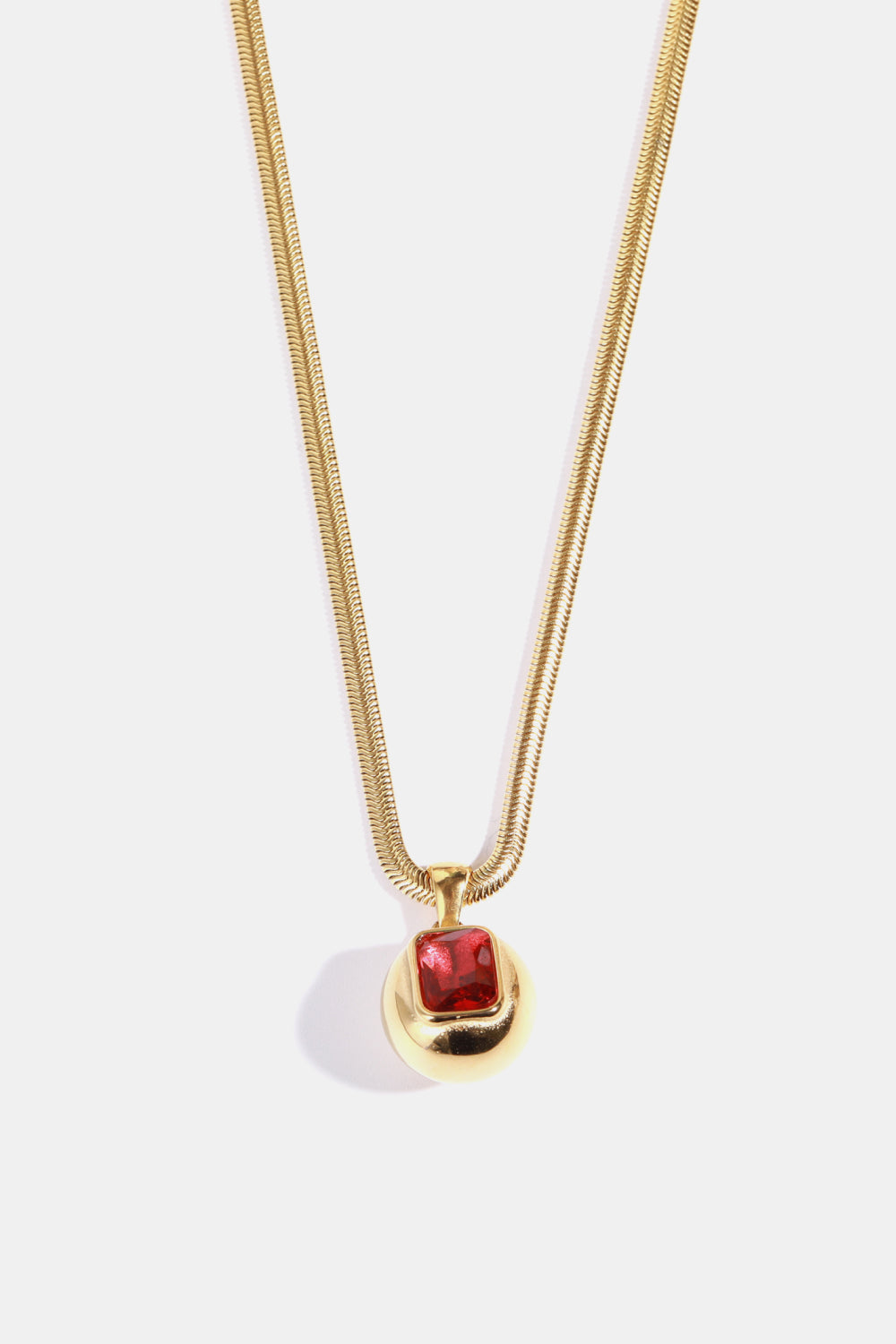 Honeybee Mumford's 18K Gold-Plated Geometrical Shape Pendant Necklace