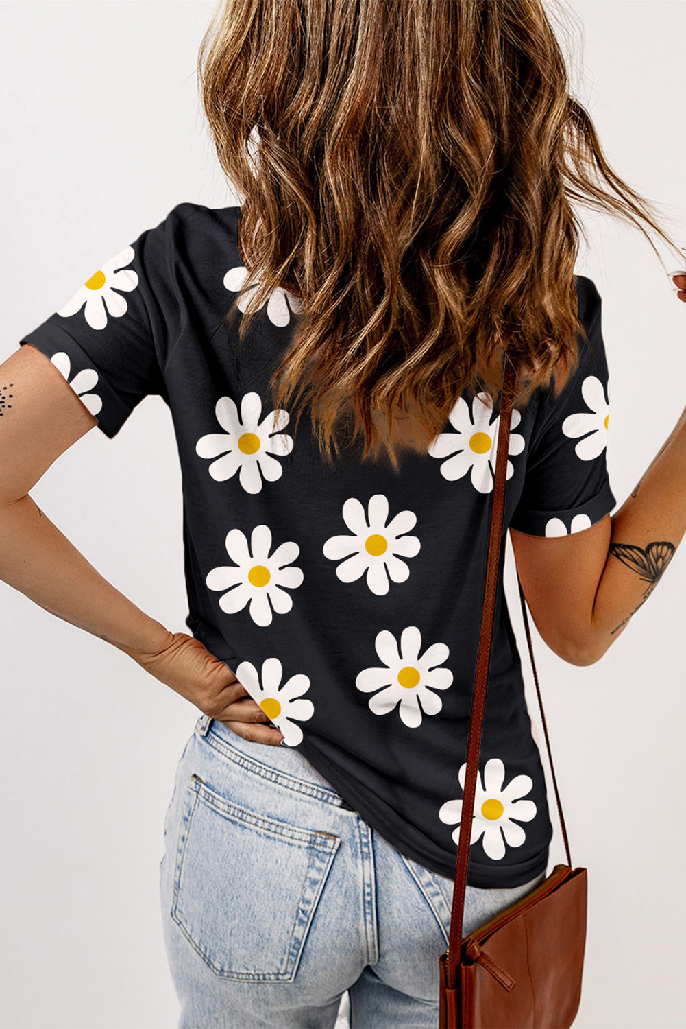 Honeybee Mumford's Printed Round Neck Short Sleeve T-Shirt