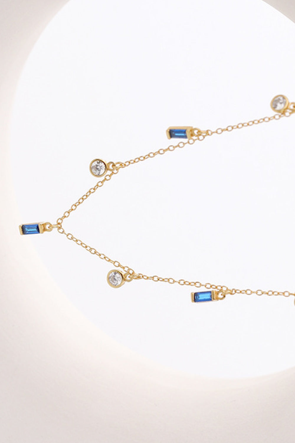 honeybee Mumford's 18K Gold Plated Multi-Charm Chain Necklace