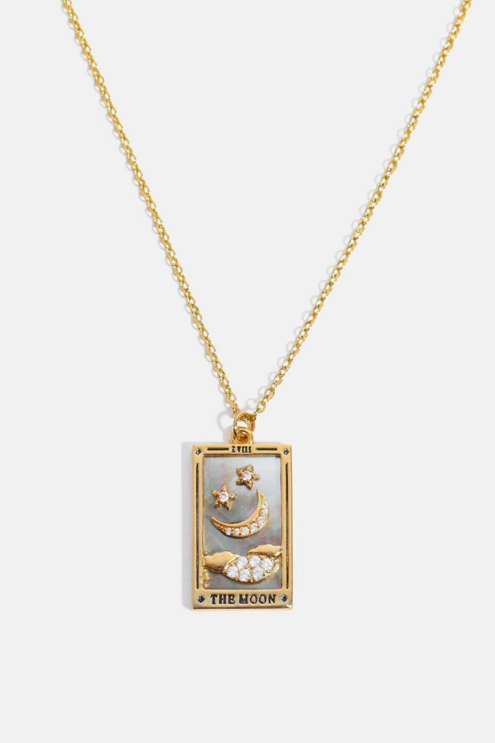 Honeybee Mumford's Tarot Card Pendant Necklace