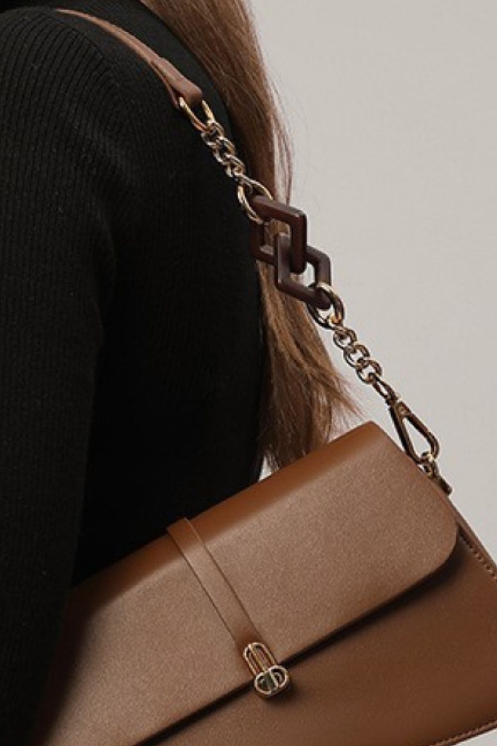 Honeybee Mumford's Leather Shoulder Bag