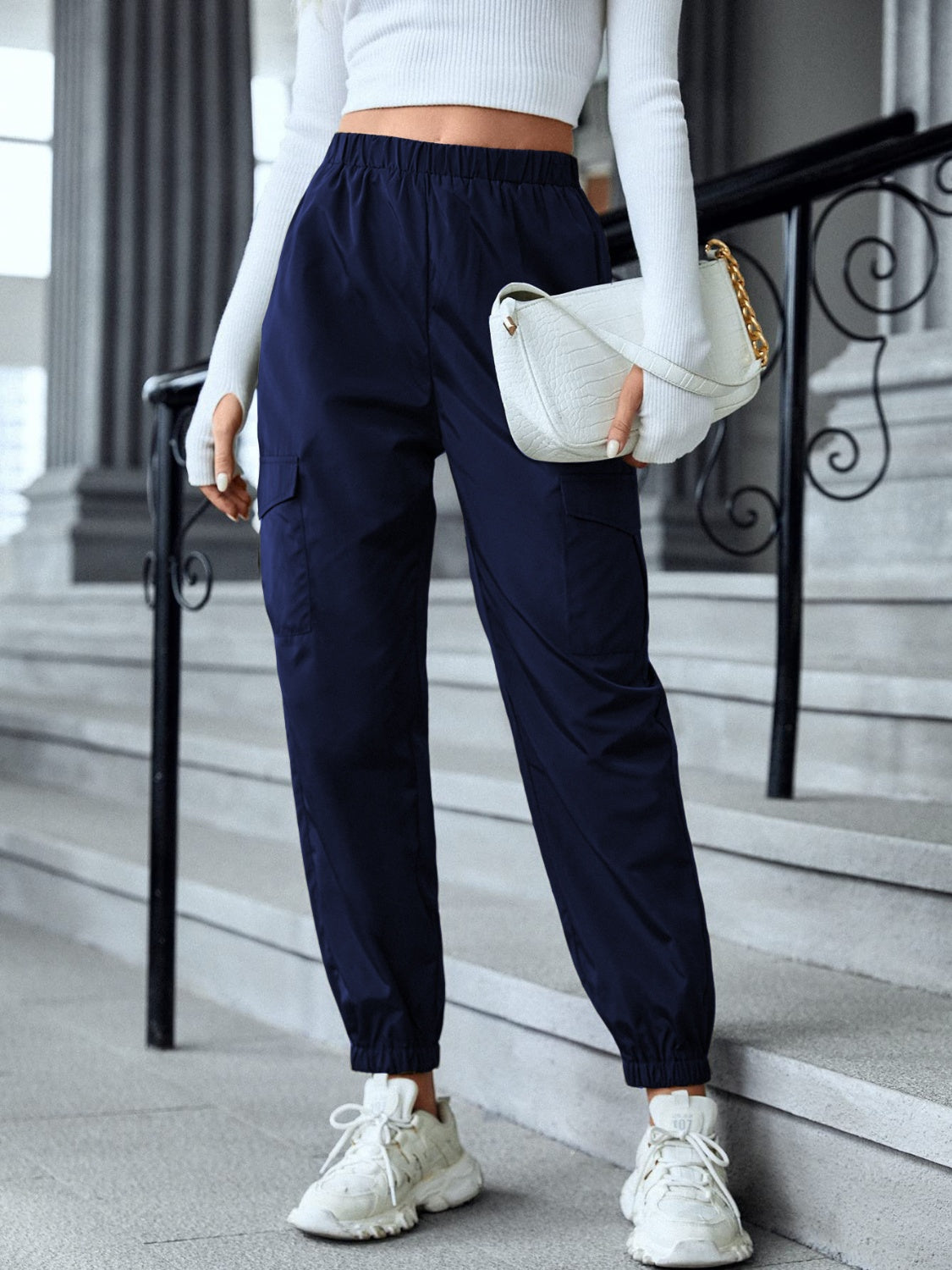 Honeybee Mumford's High Waist Joggers with Pockets