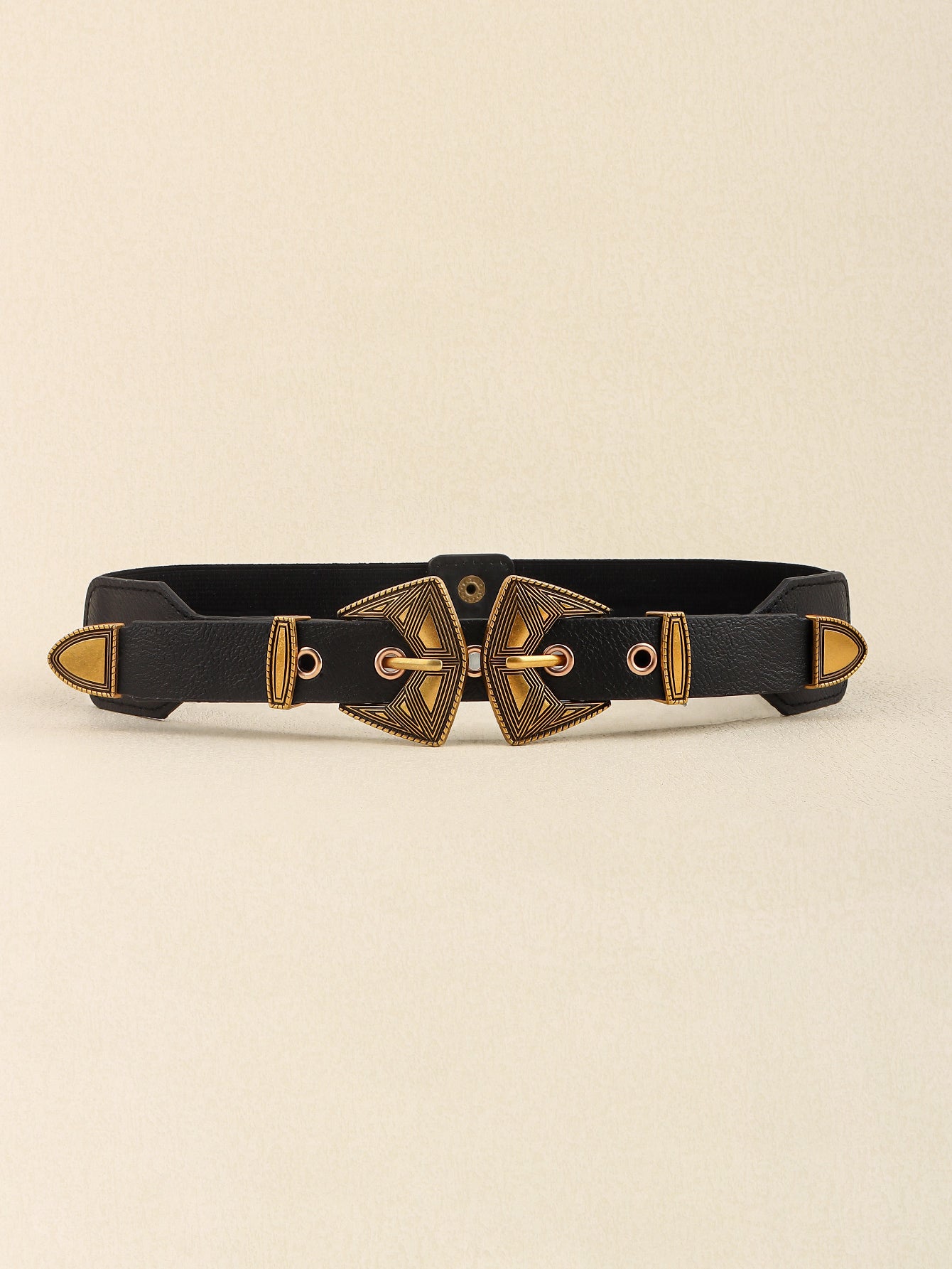 Honeybee Mumford's Double Buckle Leather Belt