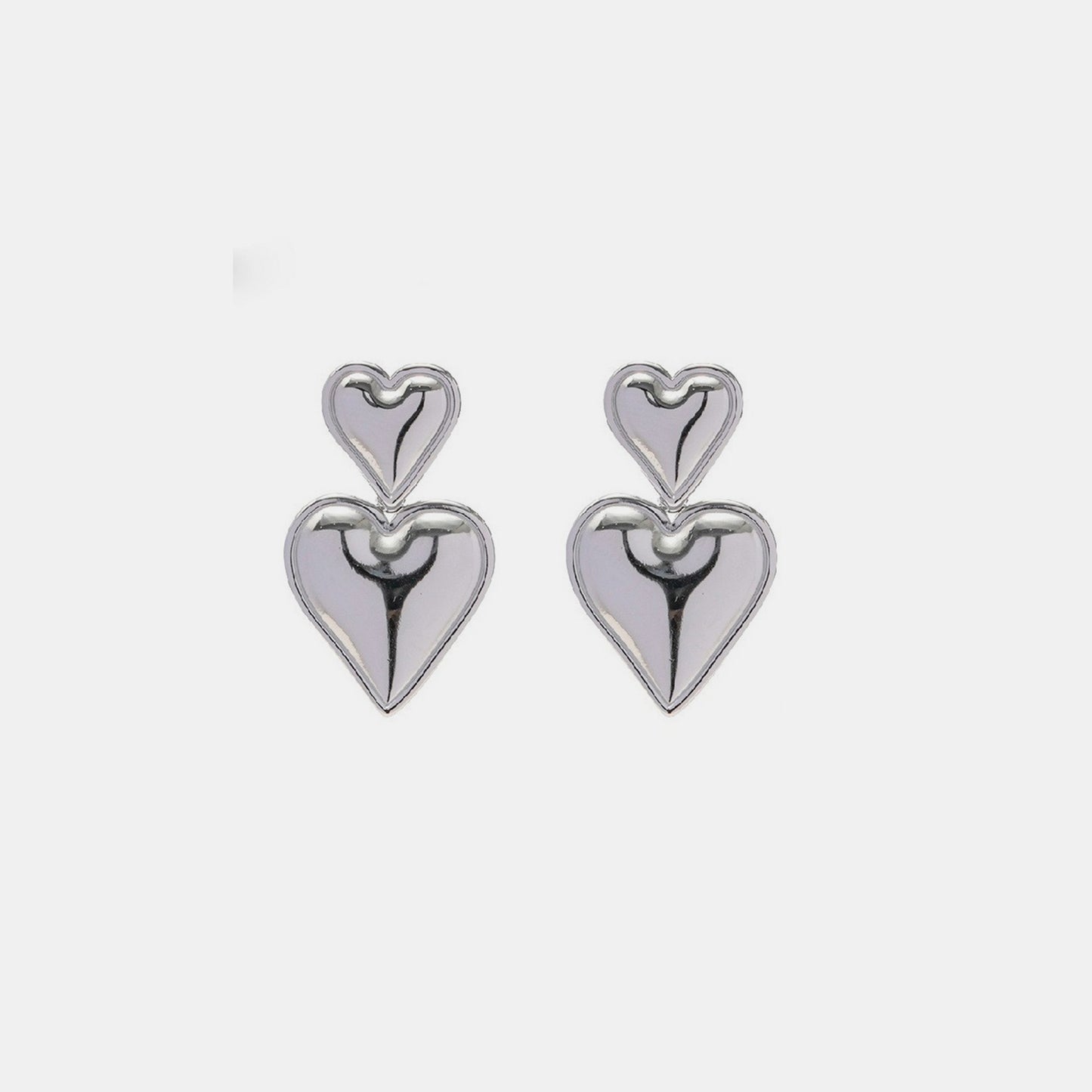 honeybee Mumford's Double Heart Earrings