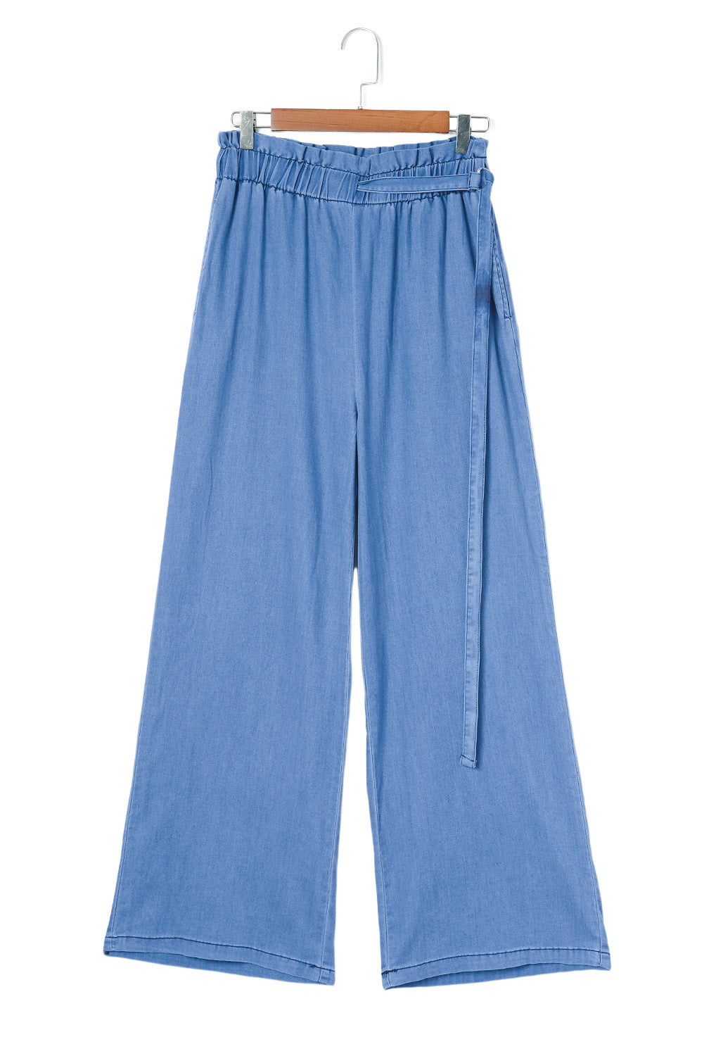 Honeybee Mumford's High Waist Pocketed Wide Leg Tencel Jeans