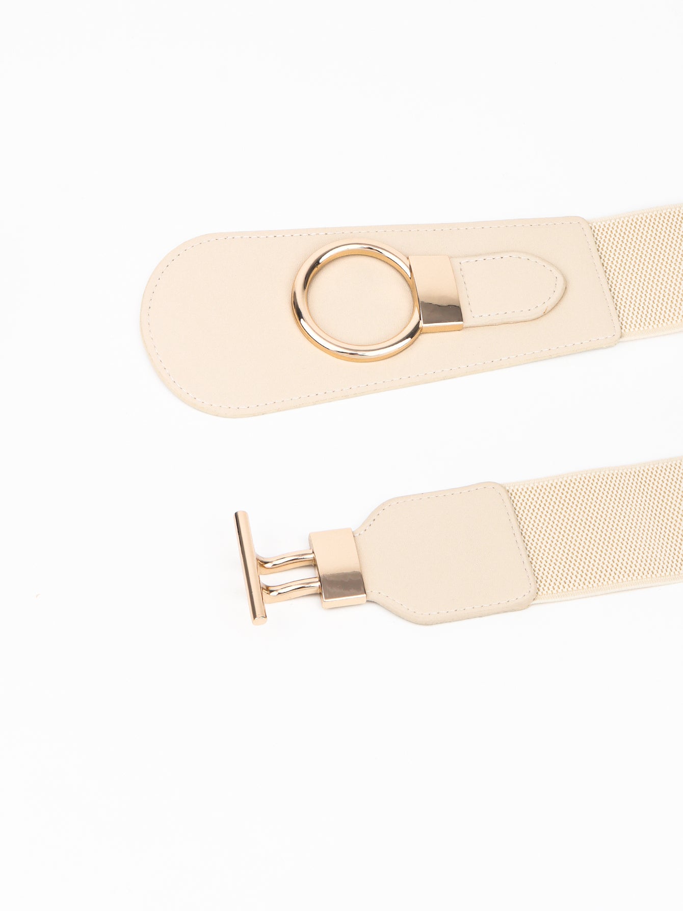 Honeybee Mumford's Elastic Wide Belt with Buckle