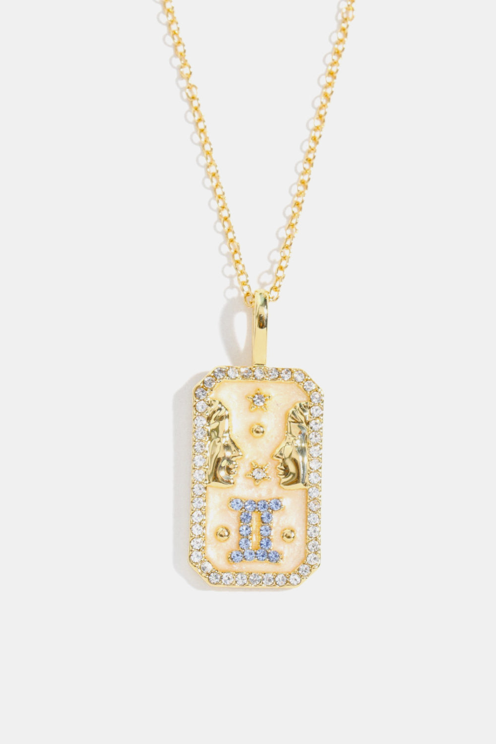 Honeybee Mumford's Rhinestone Zodiac and Constellation Pendant Necklace