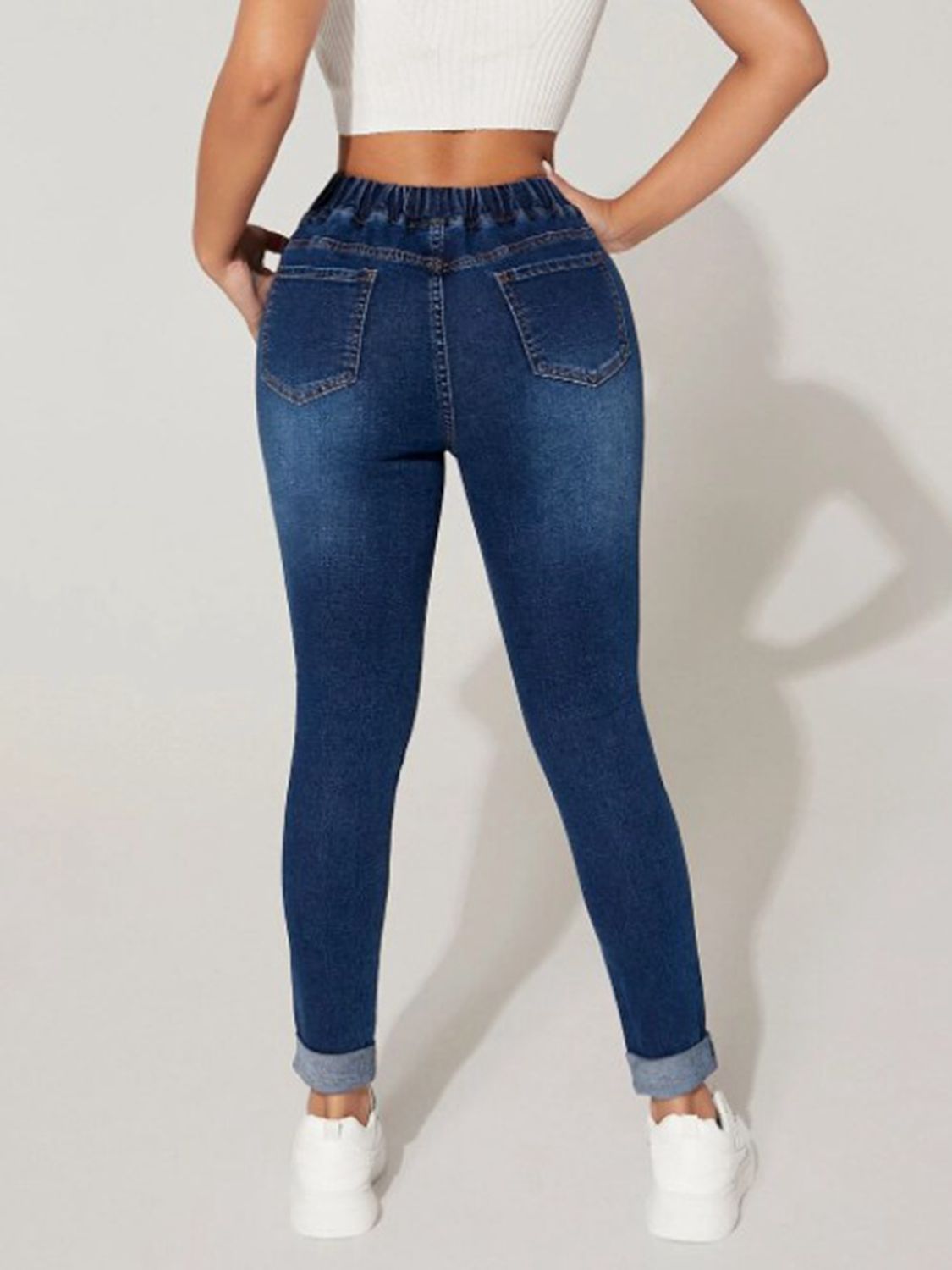 Honeybee Mumford's Drawstring Cropped Jeans