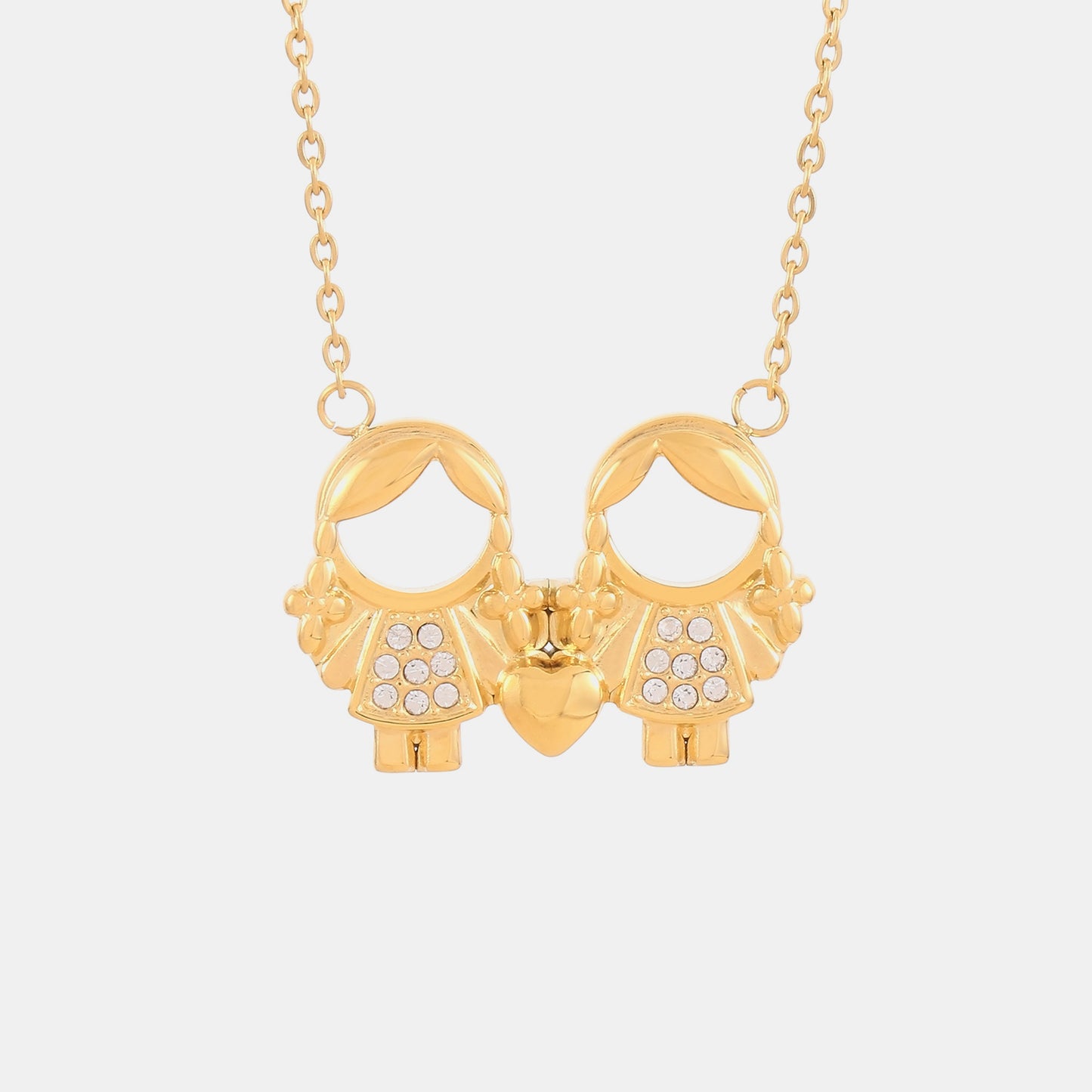 Honeybee Mumford's Pendant Rhinestone Necklace