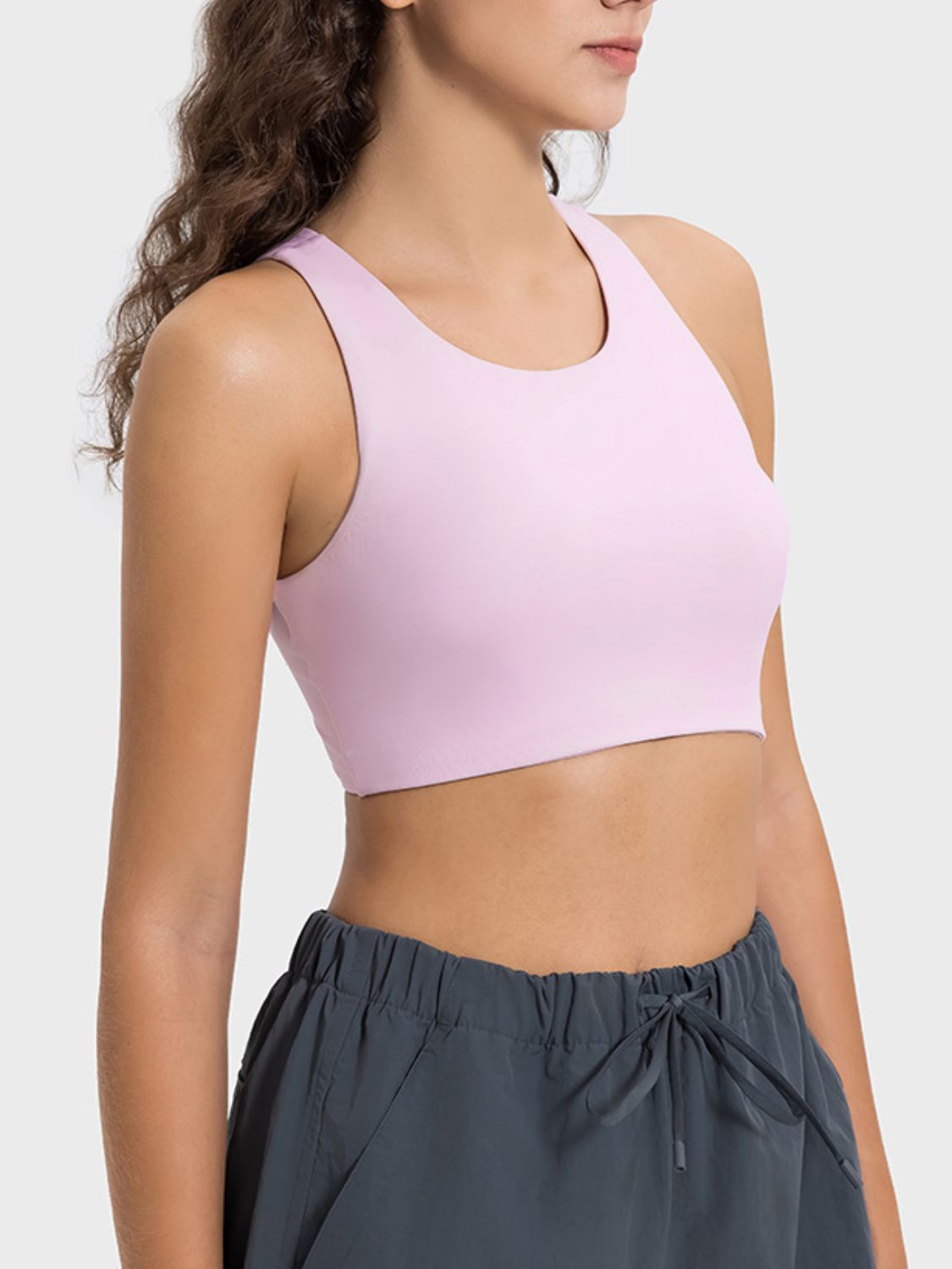 Honeybee Mumford's Cutout Round Neck Active Tank