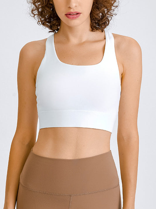 Honeybee Mumford's Double Take Square Neck Racerback Cropped Tank