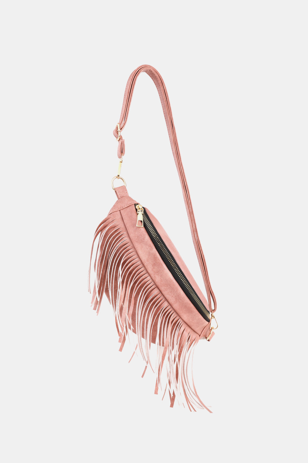 honeybee Mumford's Fringed Leather Sling Bag