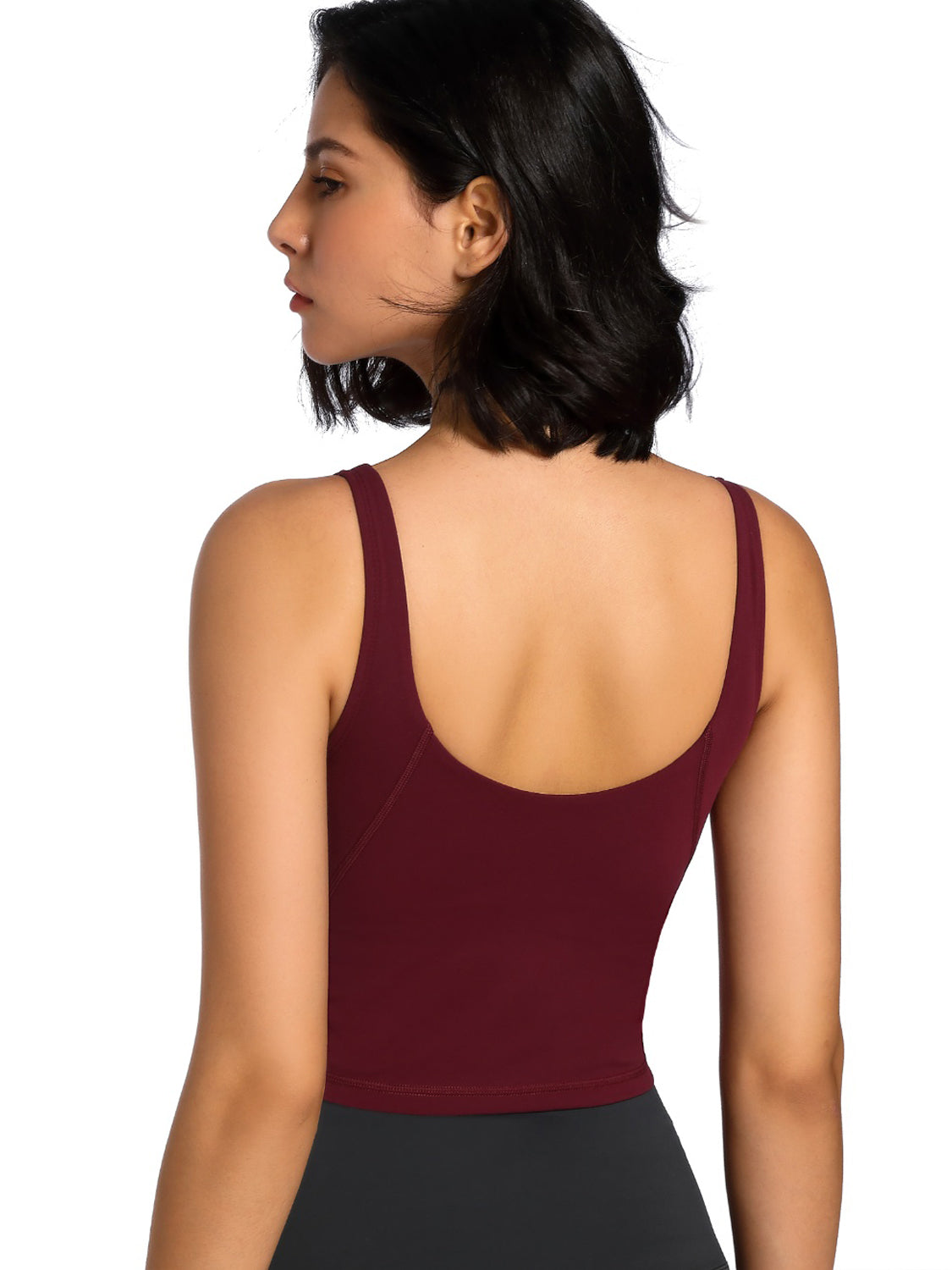 Honeybee Mumford's Scoop Neck Wide Strap Active Tank