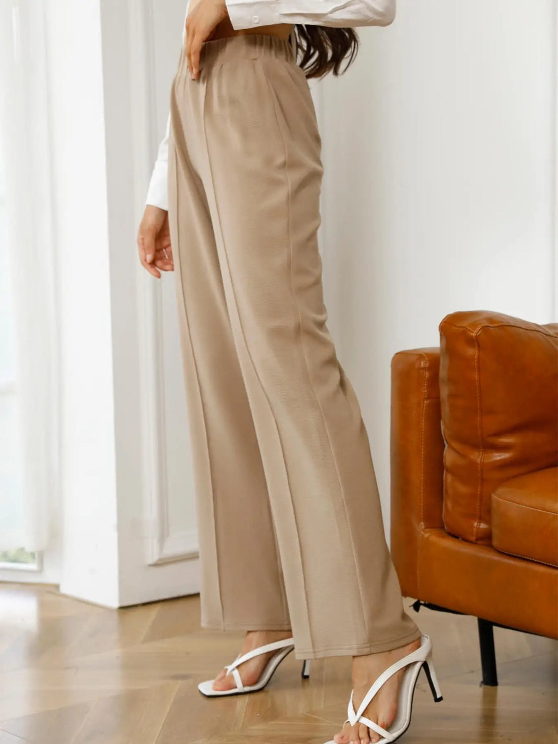 Honeybee Mumford's High Waist Straight Pants