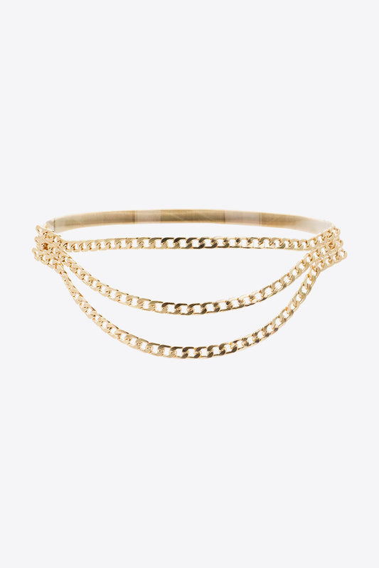 Honeybee Mumford's Metal Triple-Layered Chain Belt