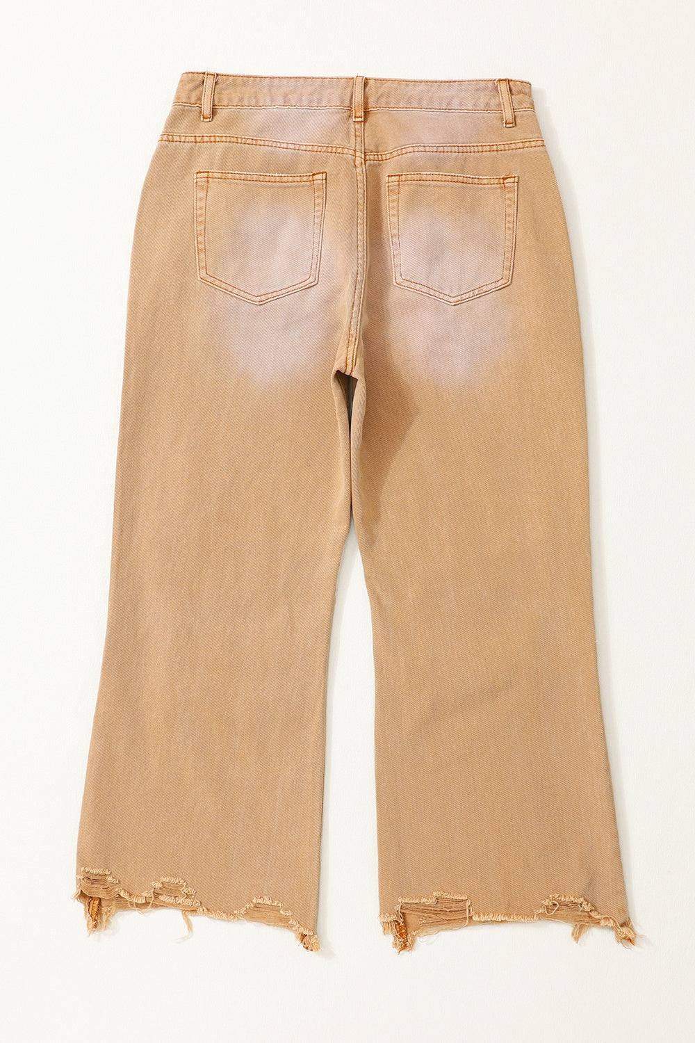 Honeybee Mumford's Distressed Raw Hem Jeans with Pockets