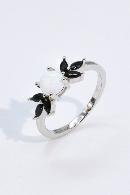 Honeybee Mumford's Opal and Contrast Ring