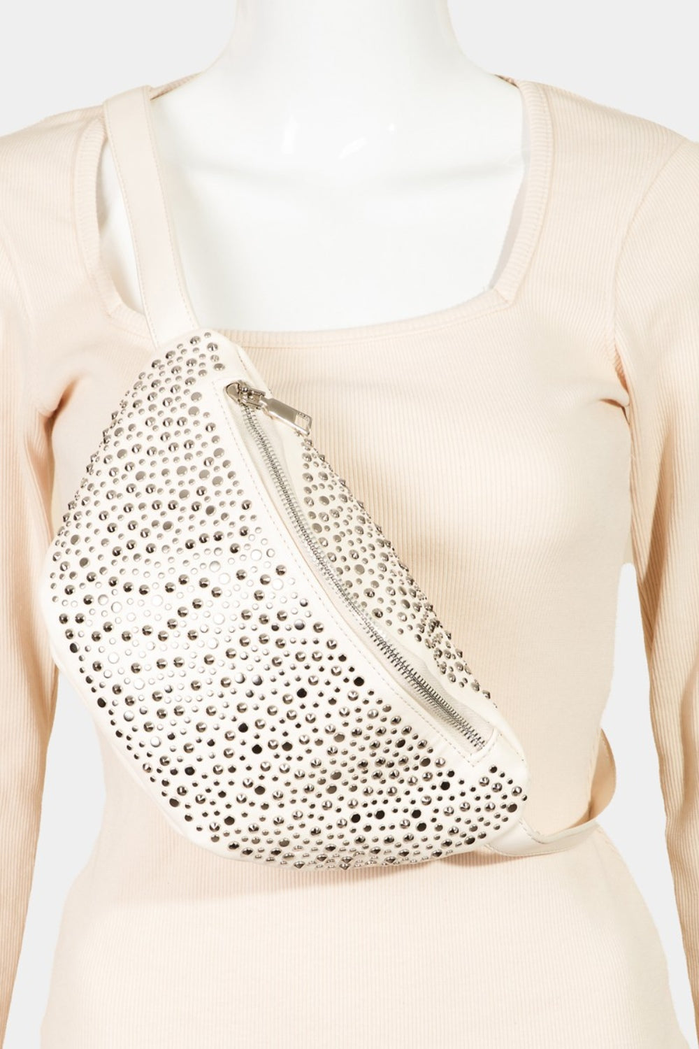 Honeybee Mumford's Fame Studded Crossbody Bag