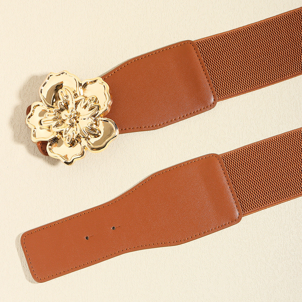 Honeybee Mumford's Flower Buckle Elastic Belt