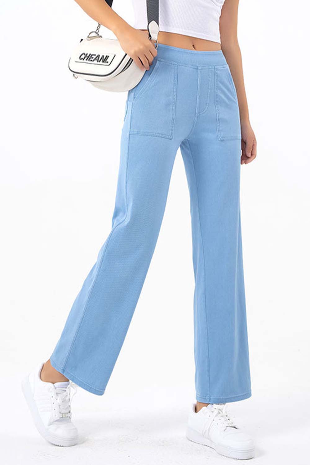 Honeybee Mumford's Pocketed Long Jeans