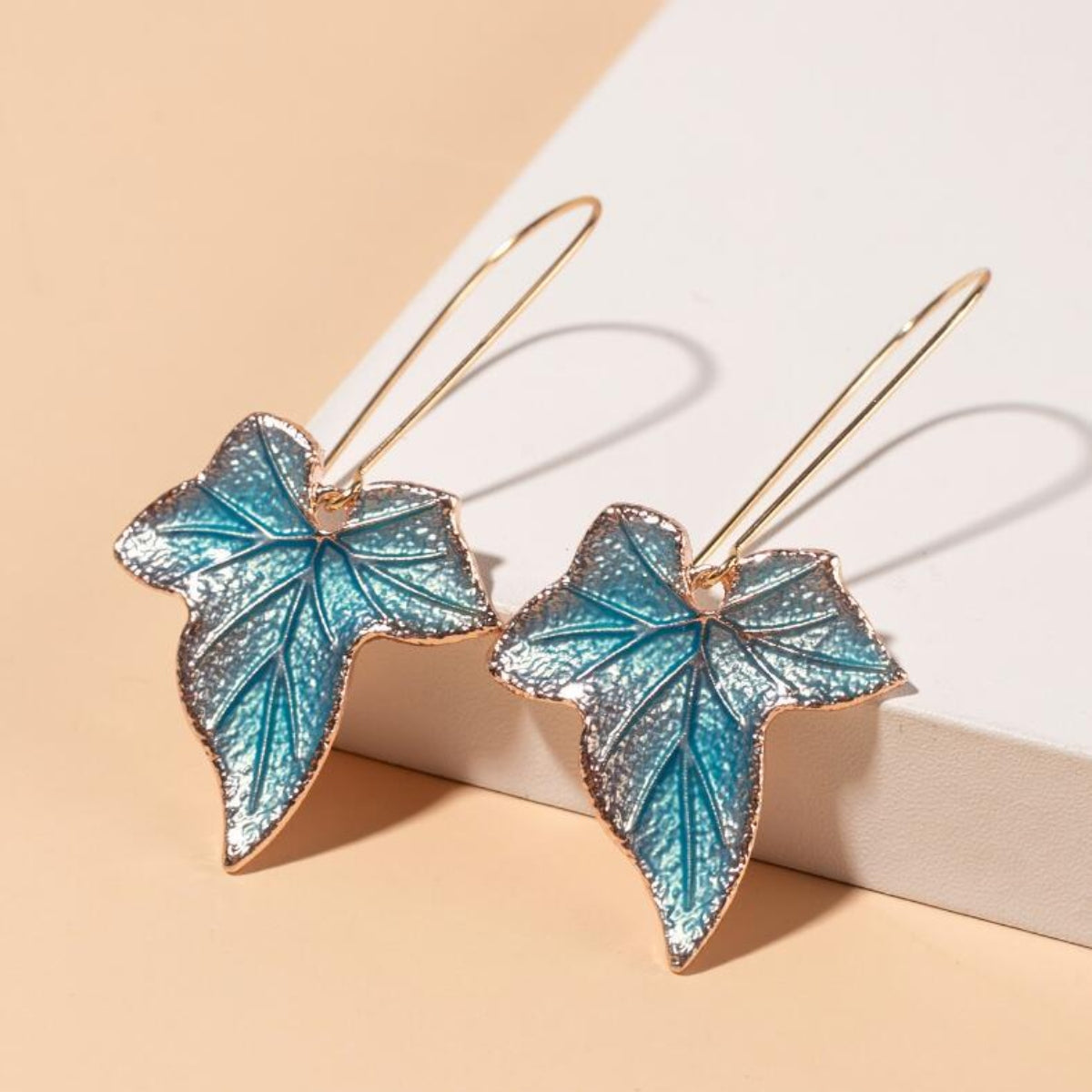 honeybee Mumford's Alloy Leaf Drop Earrings