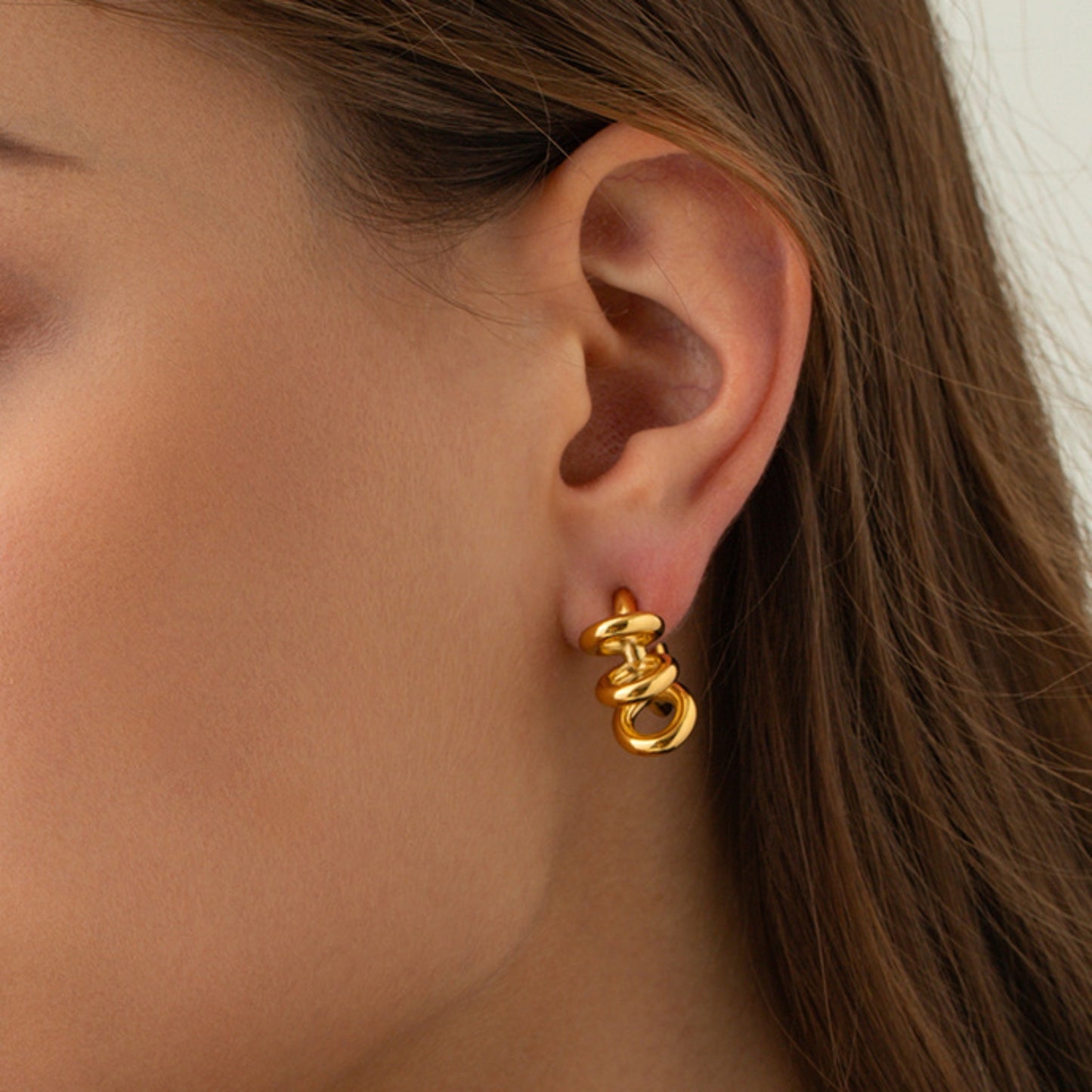 honeybee Mumford's C-Hoop Earrings