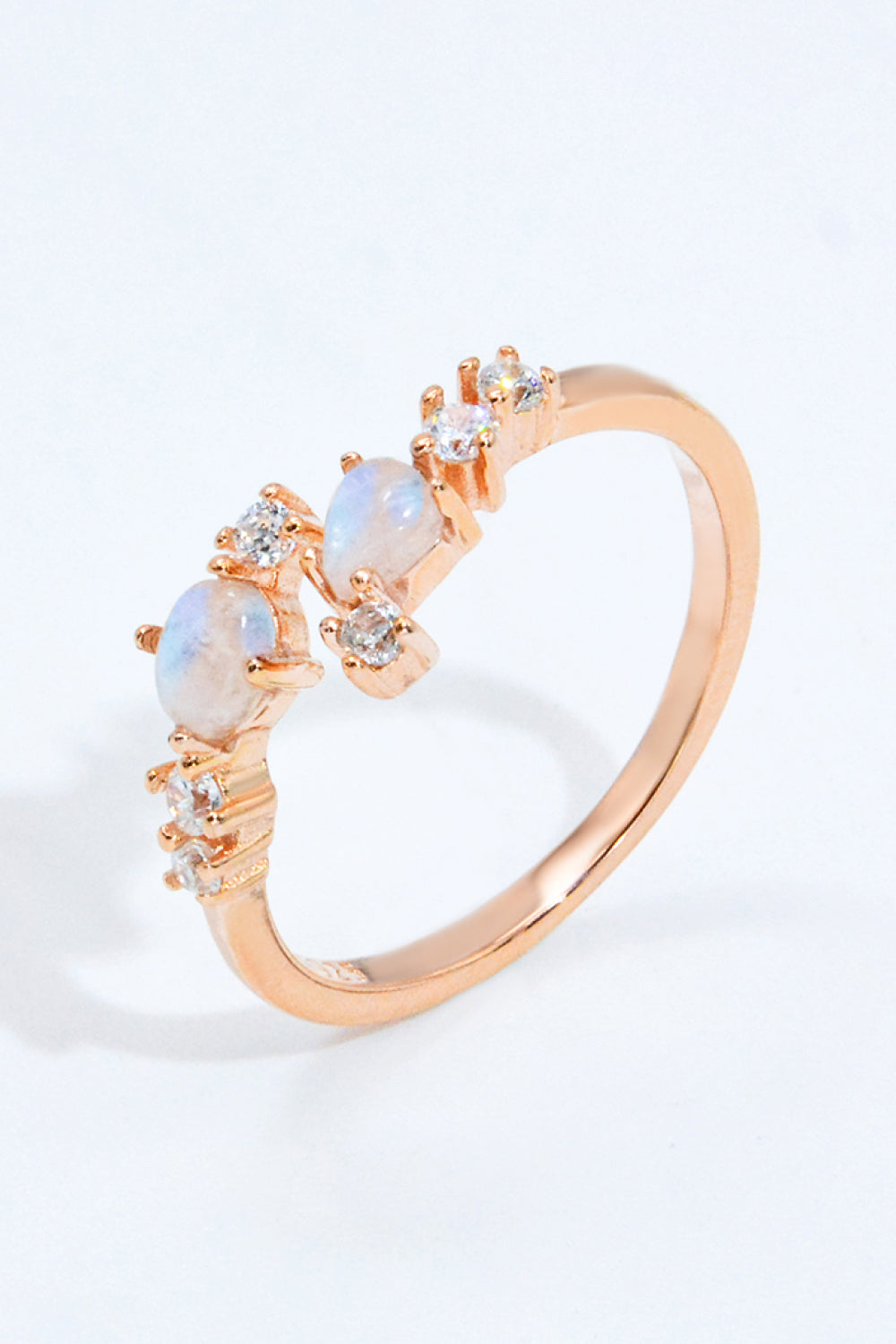 Honeybee Mumford's Natural Moonstone and Open Ring