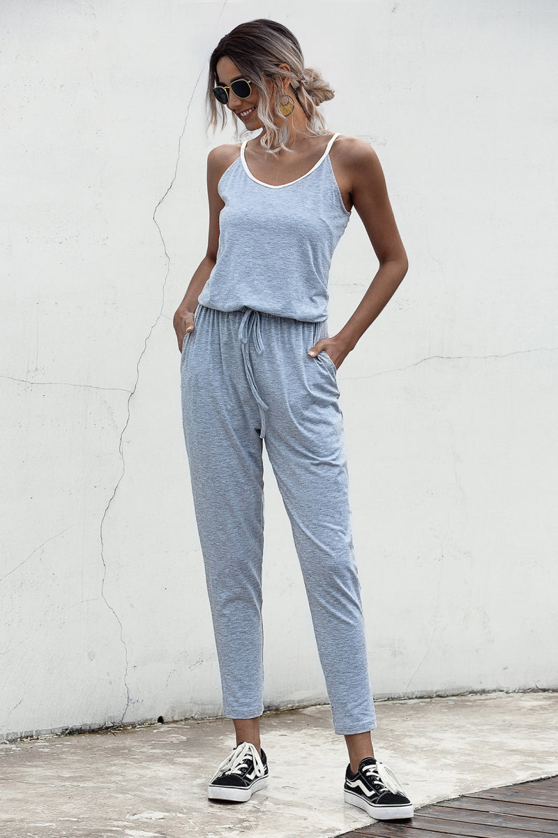 Honeybee Mumford's Contrast binding Cami Jumpsuit