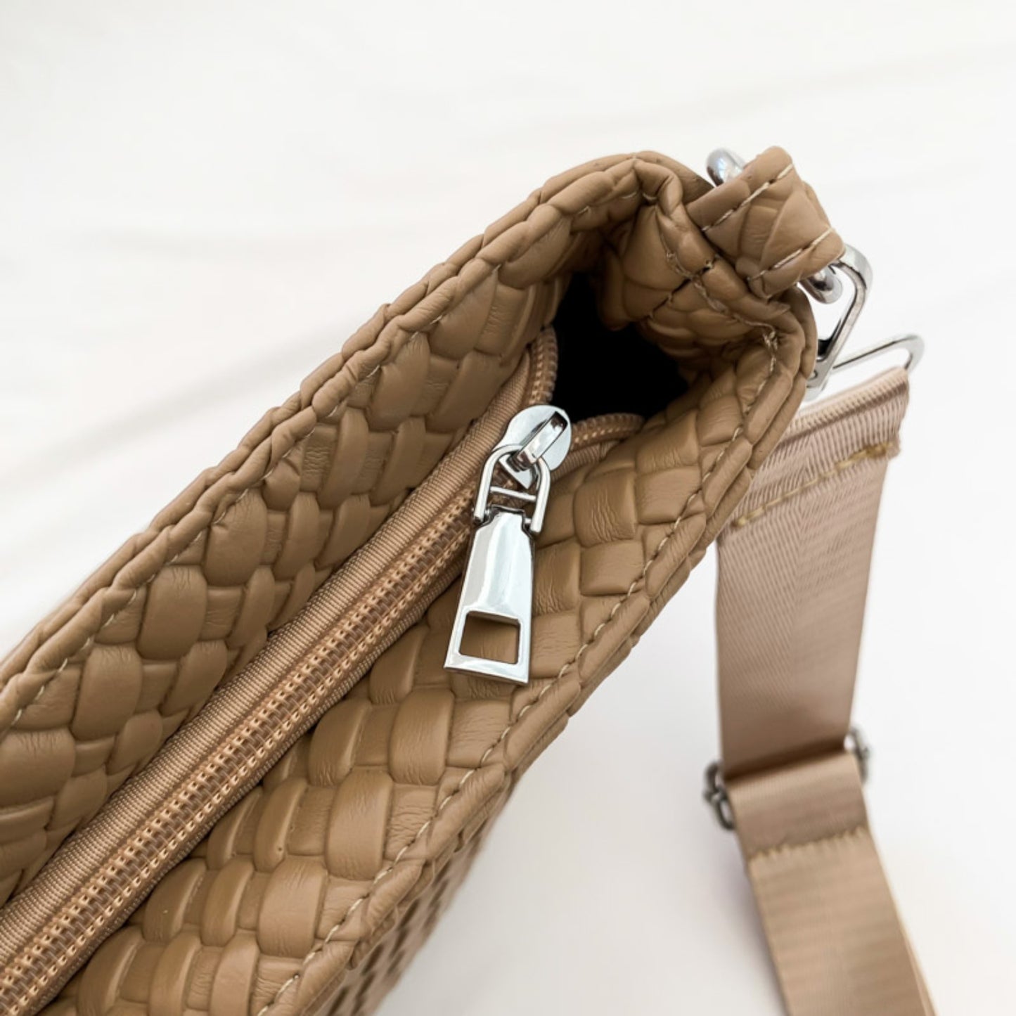 Honeybee Mumford's Leather Crossbody Bag