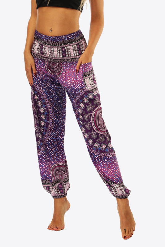 honeybee Mumford's Light Indigo Bohemian Pocket Pants