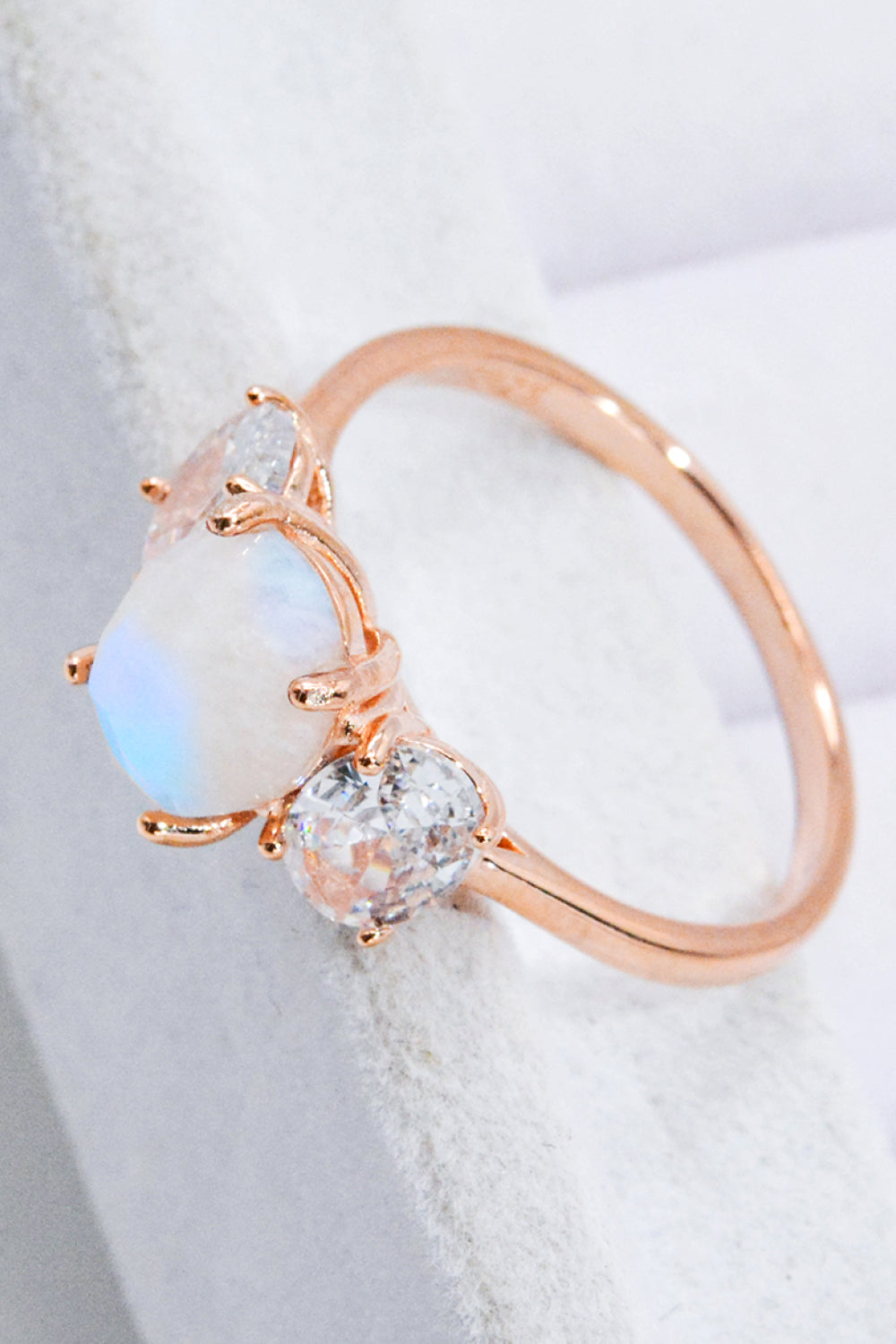 Honeybee Mumford's Natural Moonstone and Ring