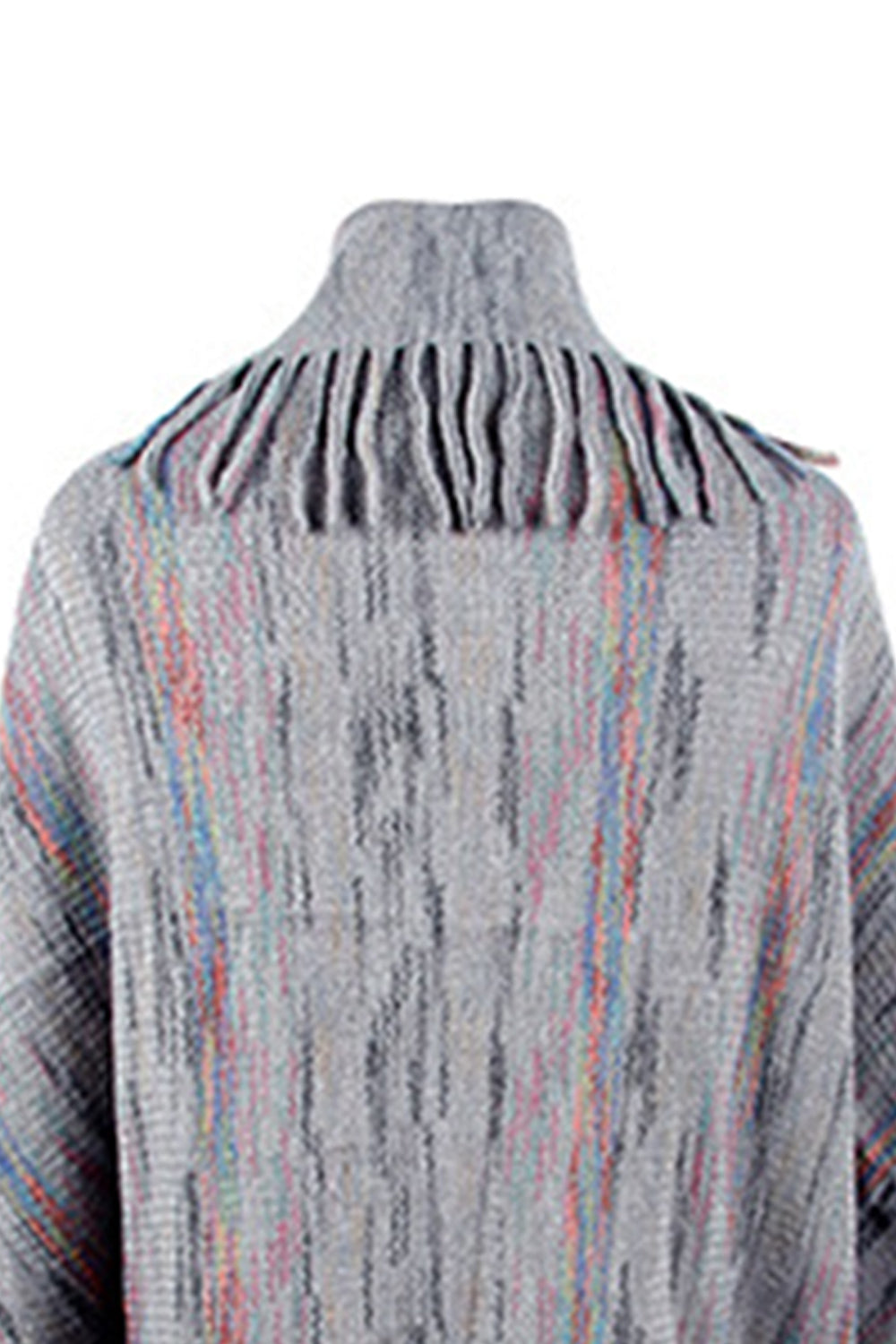 Honeybee Mumford's Fringe Detail Printed Poncho