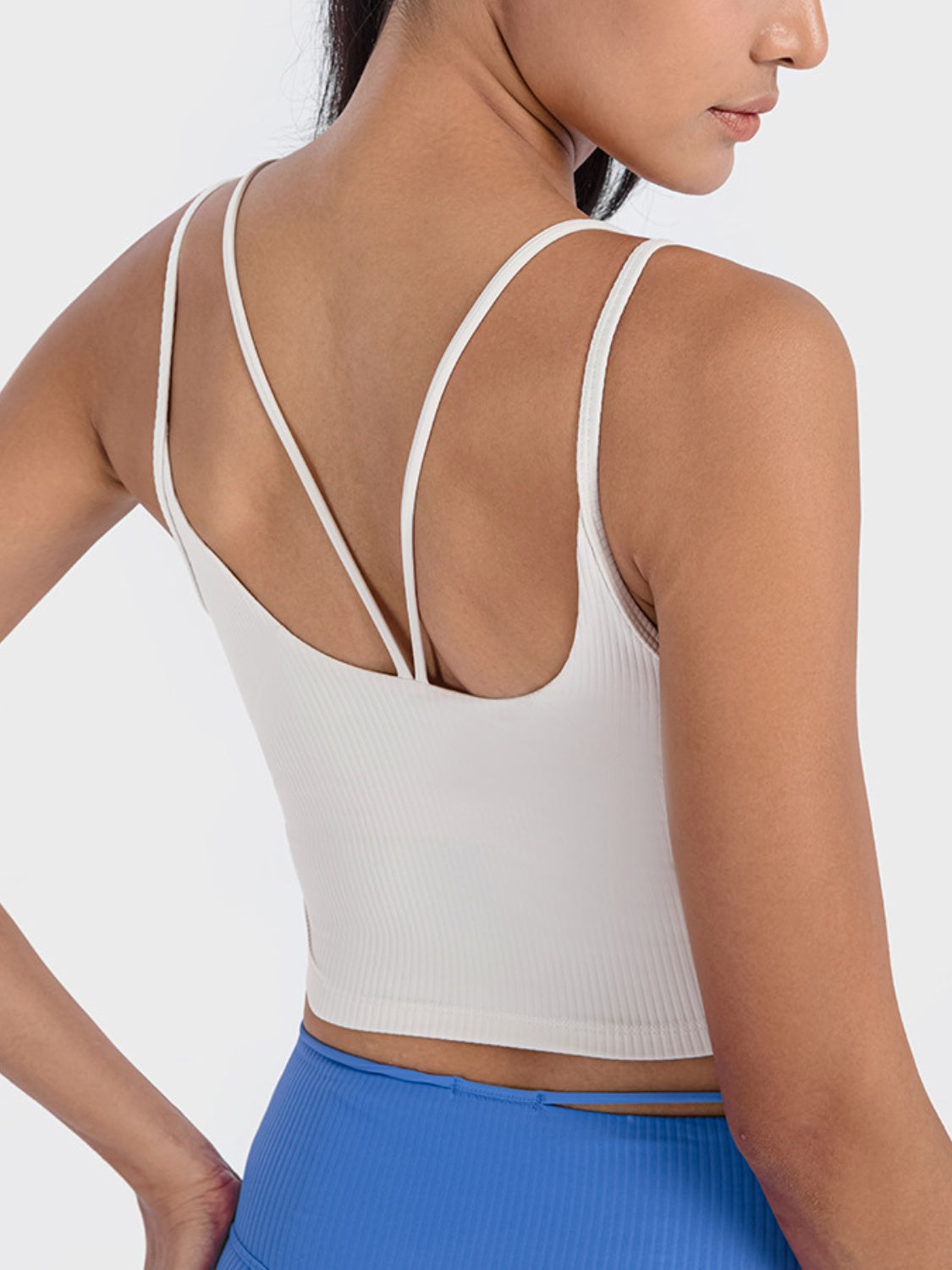 Honeybee Mumford's Double Strap Ribbed Sports Cami